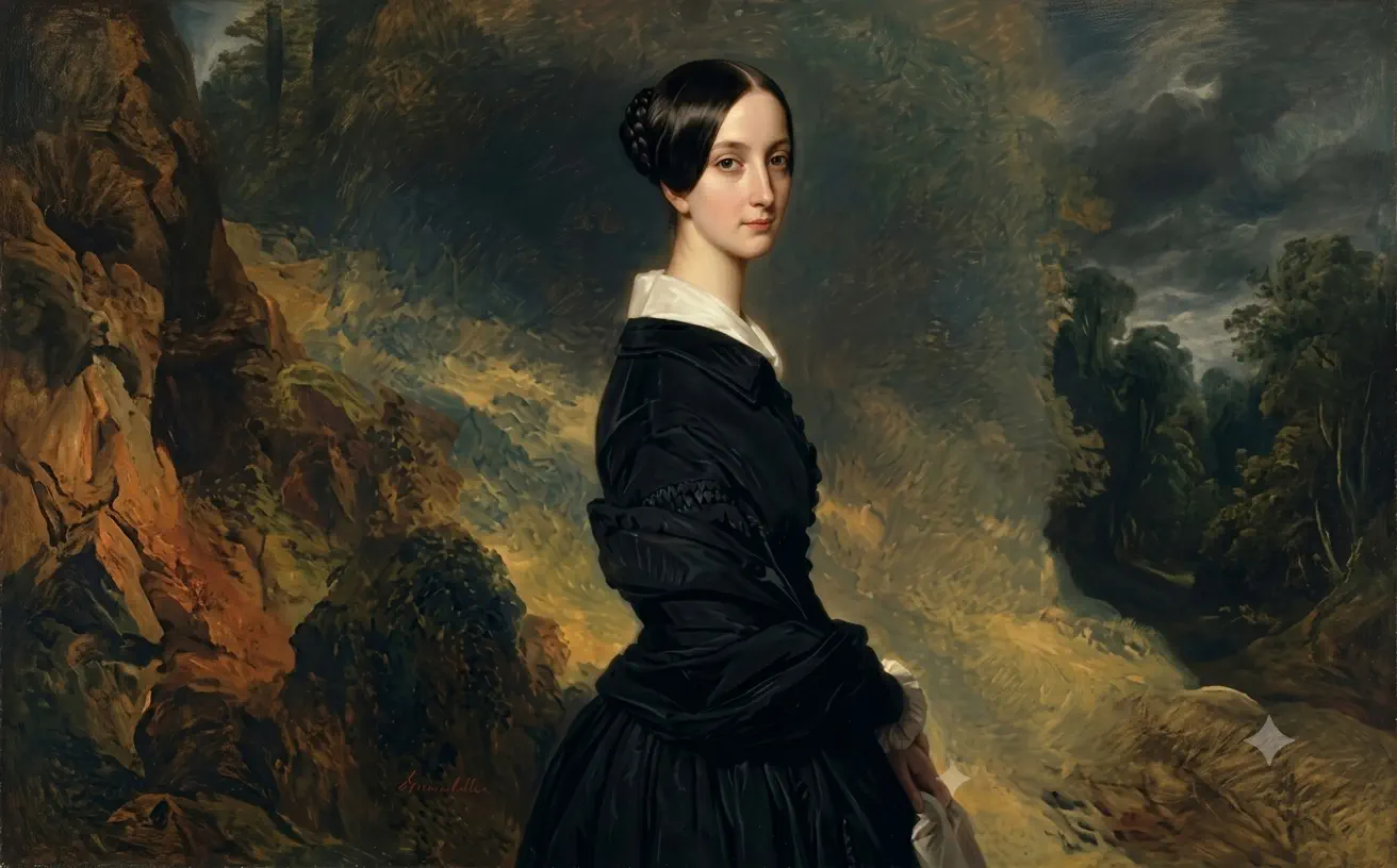 A irmã de Pedro II: Francisca D´Orleans, “La Belle Françoise”.
